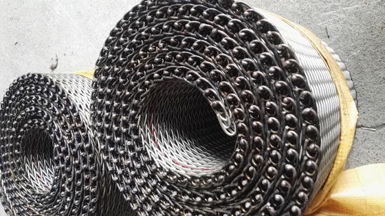 गुणवत्ता  Food Industry Balanced Freezer Herringbone Conveyor Belt कारखाना