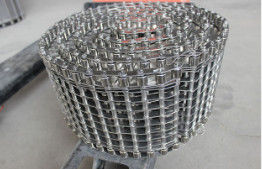 गुणवत्ता  168mm-900mm SS Stainless Steel Conveyor Belt Wire Mesh for Wall Cladding कारखाना