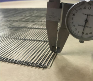 कन्वेयर 15mm-6000mm . के लिए मोल्ड प्रेसिंग हिंगेड स्टील फूड मेश बेल्ट