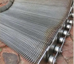 स्टेनलेस स्टील सर्पिल फ्रीजर बेल्ट टवील डच बुन वायर मेष