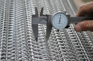 स्टेनलेस स्टील चेन संचालित कन्वेयर बेल्ट वायर मेष