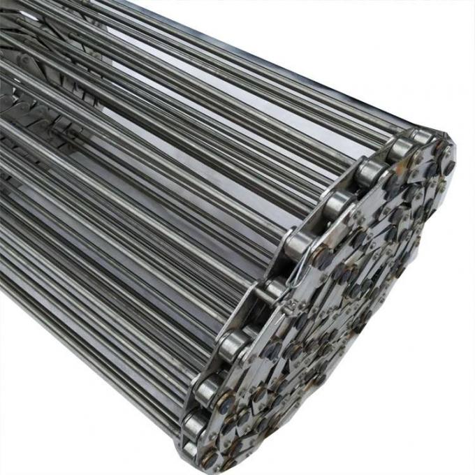 चेन लिंक कन्वेयर के लिए 304 स्टेनलेस स्टील सर्पिल वायर खाद्य मेष बेल्ट मेष: 5