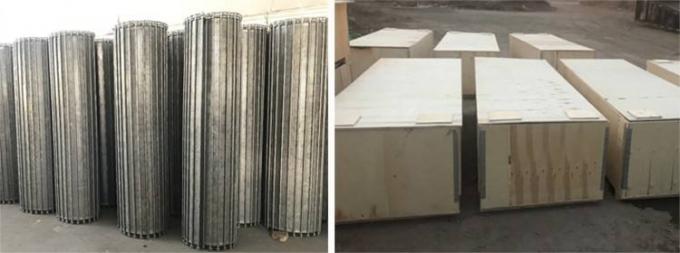 जस्ती घोड़े की नाल स्टेनलेस स्टील कन्वेयर बेल्ट वायर नेट टिका हुआ है: 8